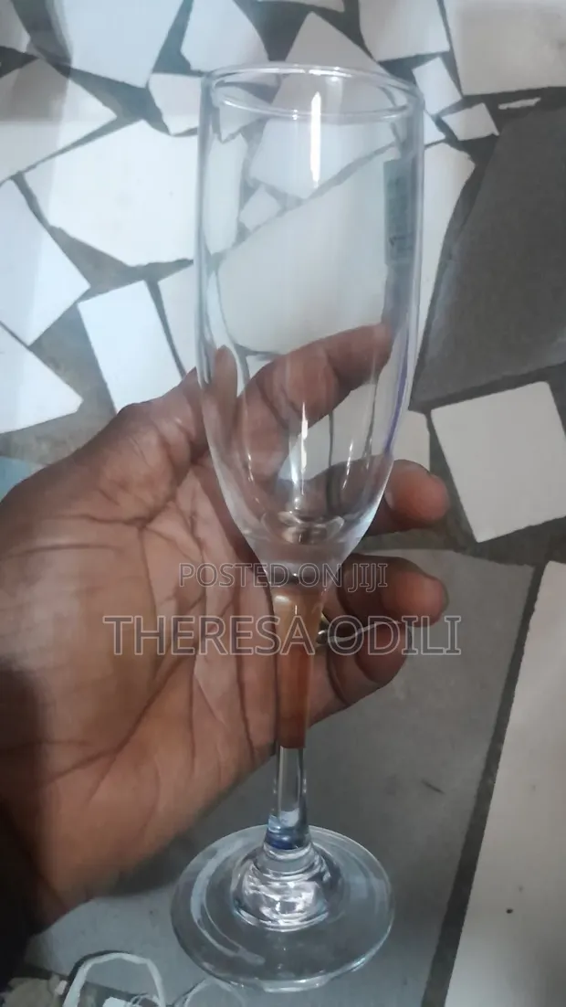 Champagne Glass Cups (Set of 6) - 1