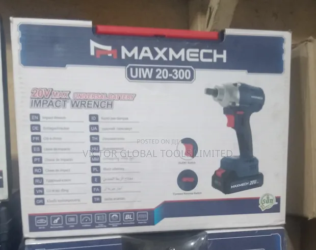 Maxmech 20V Cordless Impact Wrench - 1