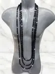 Royal Luxury Men's 3-Piece Wedding Ceremonial Beads Bracelet Set - 2