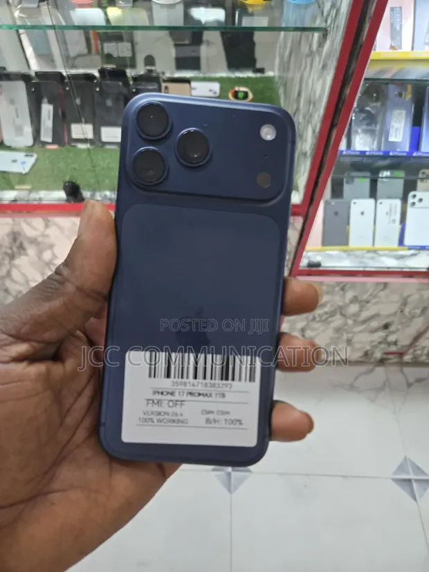 Apple iPhone 17 Pro Max 1TB Blue (UK Amfani) - 1