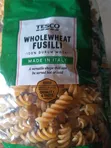 Original Tesco Tricolore Fusilli Pasta (12 x 500g) - 2