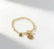 Exquisite Women's Gold Fashion Bracelet - 1