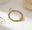Exquisite Women's Gold Fashion Bracelet - 2