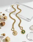 Exquisite Women's Gold Fashion Bracelet - 5