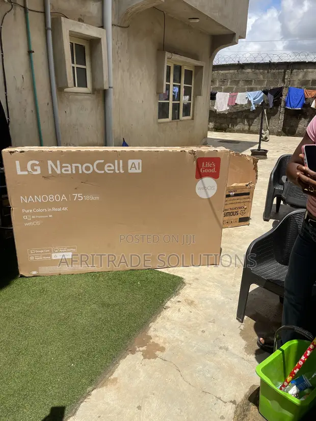 New LG 75-Inch NanoCell Smart TV 75NANO80T6A - 1