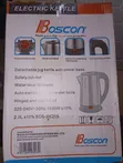 Boscon Electric Kettle 2L Black - 2