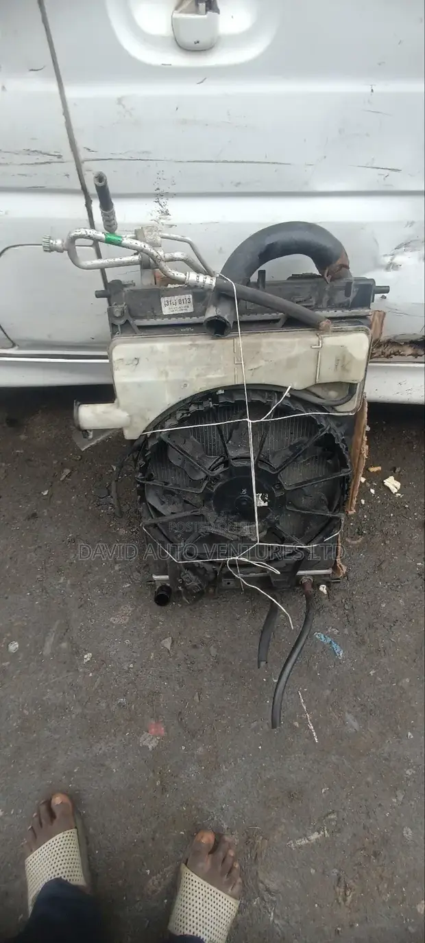 Hyundai Elantra 2014 Radiator Fan and AC Condenser - 1