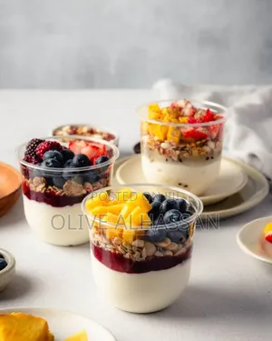 Creamy Parfaits and Fruit Platters