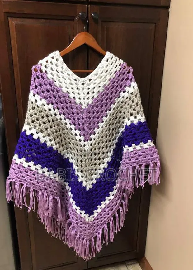 Babis Crochet Handmade Poncho - 1