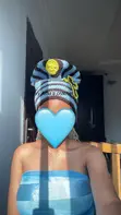 Handmade Crochet Slouch Beanie - Zaneen Blue & Yellow Kwanyarallaha - 1