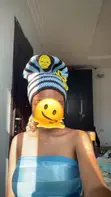 Handmade Crochet Slouch Beanie - Zaneen Blue & Yellow Kwanyarallaha - 2