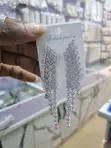 Kyawawan 'Yan Kunne na Crystal na Chandelier na Mata - 2