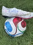 Sabon Takalmi Na Fata da Kanfasi Mai Launi Fari - 3