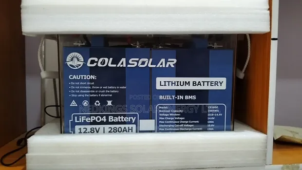 ColaSolar 3.6kWh 12V Lithium Battery - 1