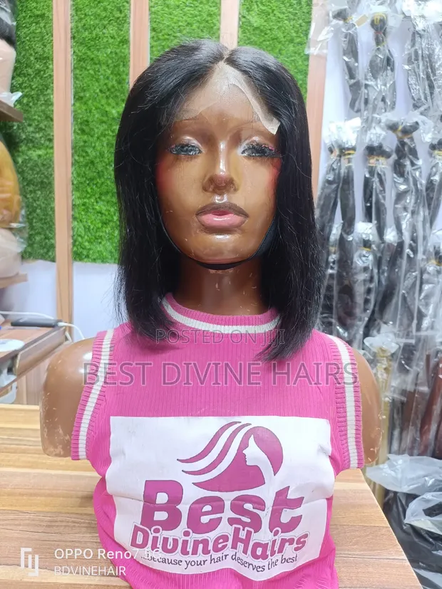 10" 5x5 Full Closure Bob Wig - Gashashiyar Gashi - 1
