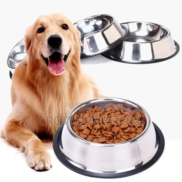 Stainless Steel Dog and Cat Bowl - 1