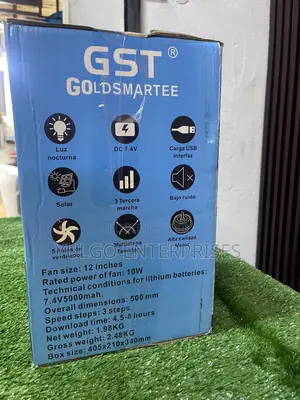 GST Fan Din Kunnawa Ta Wuta Da Haske Da Kwamfuta