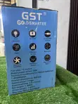 GST Solar Table Fan with Panel and Bulbs - 1