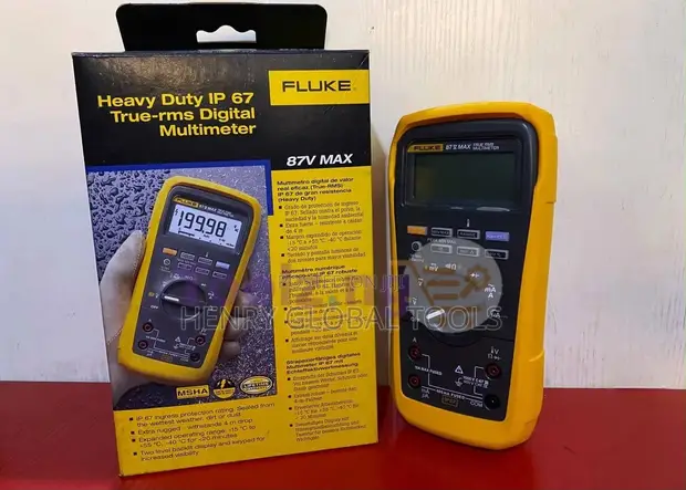 Fluke 87V MAX Heavy-Duty True-RMS Digital Multimeter - 1