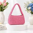 Handmade Crochet Shoulder Bag - 2
