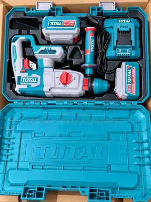 Total 20V Cordless Rotary Hammer Drill Kit - Brushless