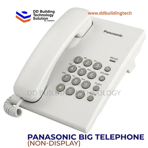 Panasonic Big Non-Display Corded Telephone - 1
