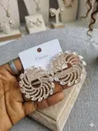Kyawawan 'Yan Mata masu Siffar Crystal Earrings - 2