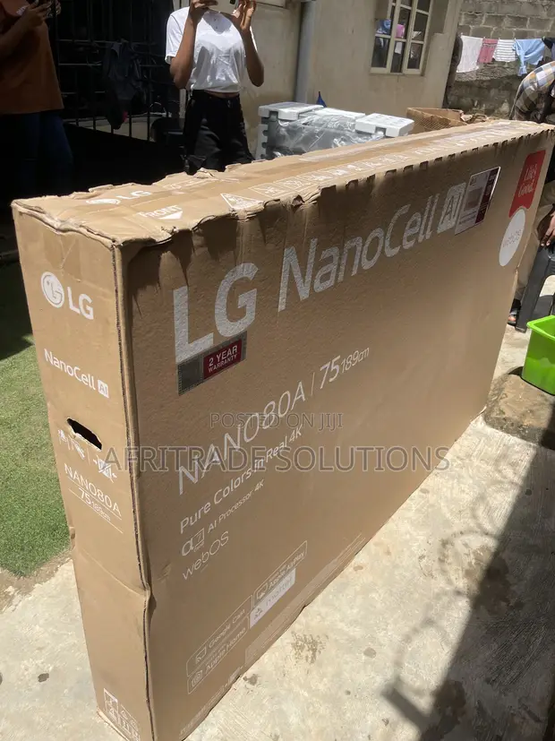 New LG 75NANO80T6A 75-Inch NanoCell Smart TV - 1