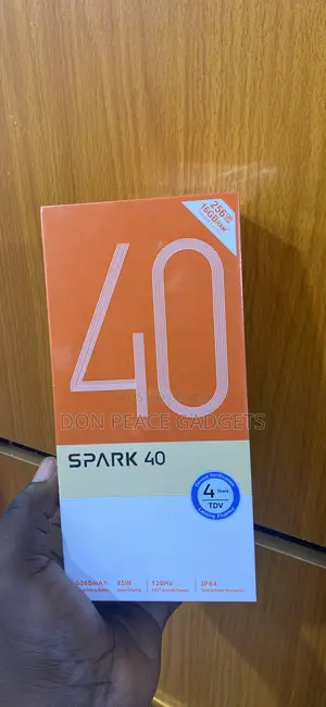 New Tecno Spark 40 256GB 8GB RAM
