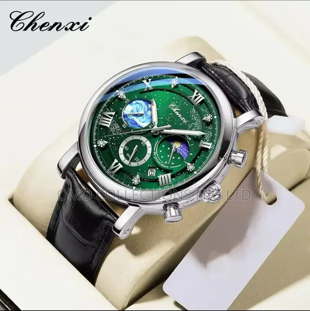 Chenxi Chronograph Leather Watch - Brand New - 1