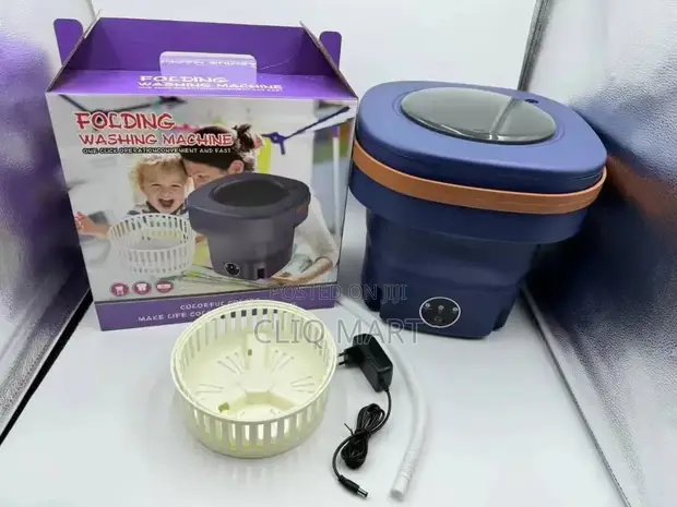 Foldable Mini Washing Machine - Mai Wanke Kayan Wanka Na Tafiya - 1