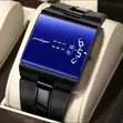 Poedagar Digital Square Men's Watch - Modern Fashion - 2
