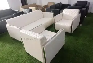 Brand New 5-Seater Pure Leather Sofa Chair