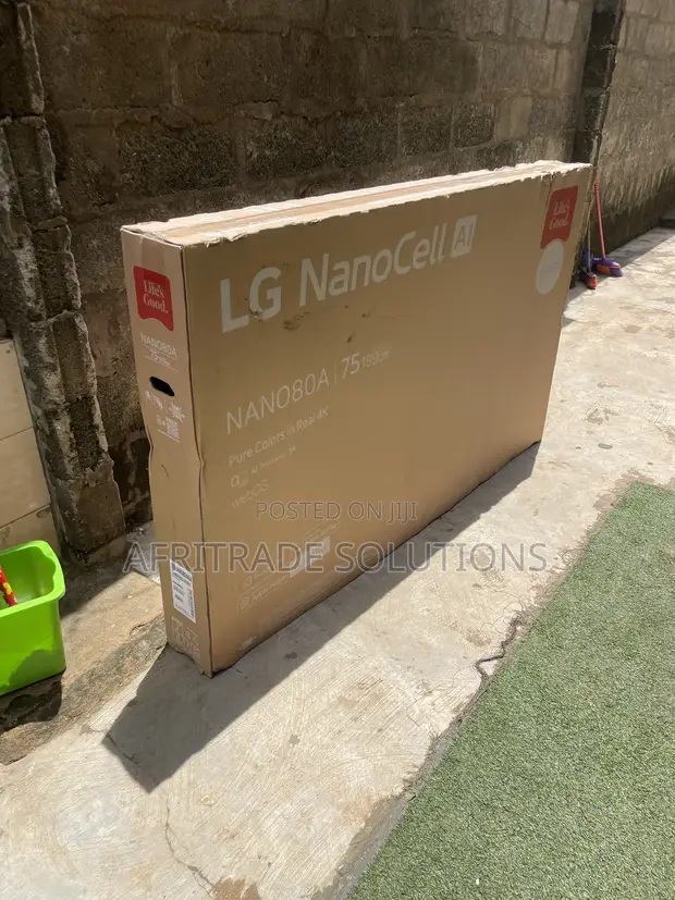 LG 75NANO80T6A 75" NanoCell Smart TV - Brand New - 1