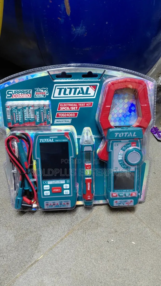 Total Kayan Aikin Gwaji Na Lantarki 3-in-1 - 1