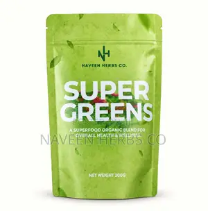 Naveen Supergreens Powder - 100g Greens Smoothie Blend