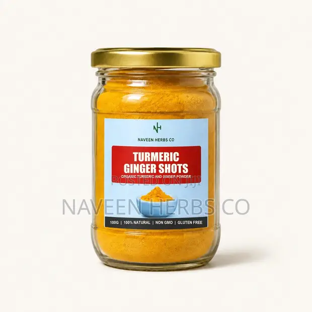 Premium Turmeric Ginger Shots Powder - 1 Jir - 1
