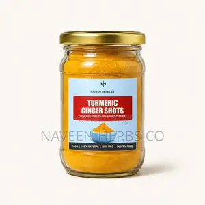 Premium Turmeric Ginger Shots Powder - 1 Jir