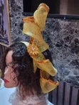 Golden Spiral Fascinator Hat - 2