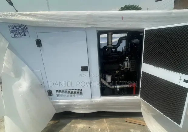200kva Perkins Soundproof Diesel Generator - 1