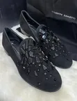 Giuseppe Zanotti Men's Black Suede Loafers - 2
