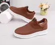 Luxury AMI Men's Slip-on Sneakers - Black, Brown, Blue - 1