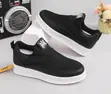 Luxury AMI Men's Slip-on Sneakers - Black, Brown, Blue - 2