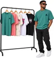Unisex Printed T-Shirt and Handkerchief Skirt Set - 2