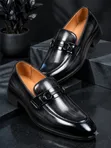 Vangelo Premium Glossy Loafers - Men's Size 40-45 - 2