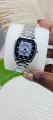 Keep Moving Studded Chain Wristwatch - 1