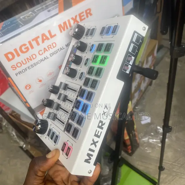 Podcast Mixer Live Sound Card X7 - 1
