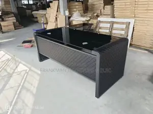 Boss Office Products Executive Desk - Baki Gilashi & Fata