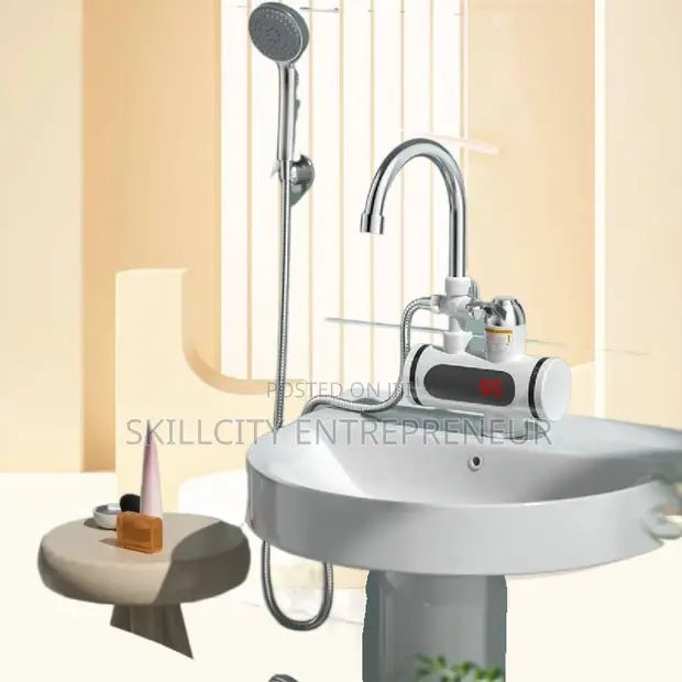 Instant Electric Water Heater Tap with LED Display - 1