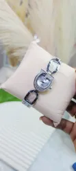Guess Vintage Silver Chain Wristwatch - 1